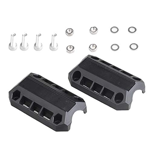 figatia PAIR 25mm Bloco de Pára-choque Protetor de Motor de Motocicleta para