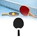 Vaveren Ping Pong Paddle,Table Tennis Racket,High Performance,Portable Table Tennis Paddle Professional for Beginners Casual Playing, Black