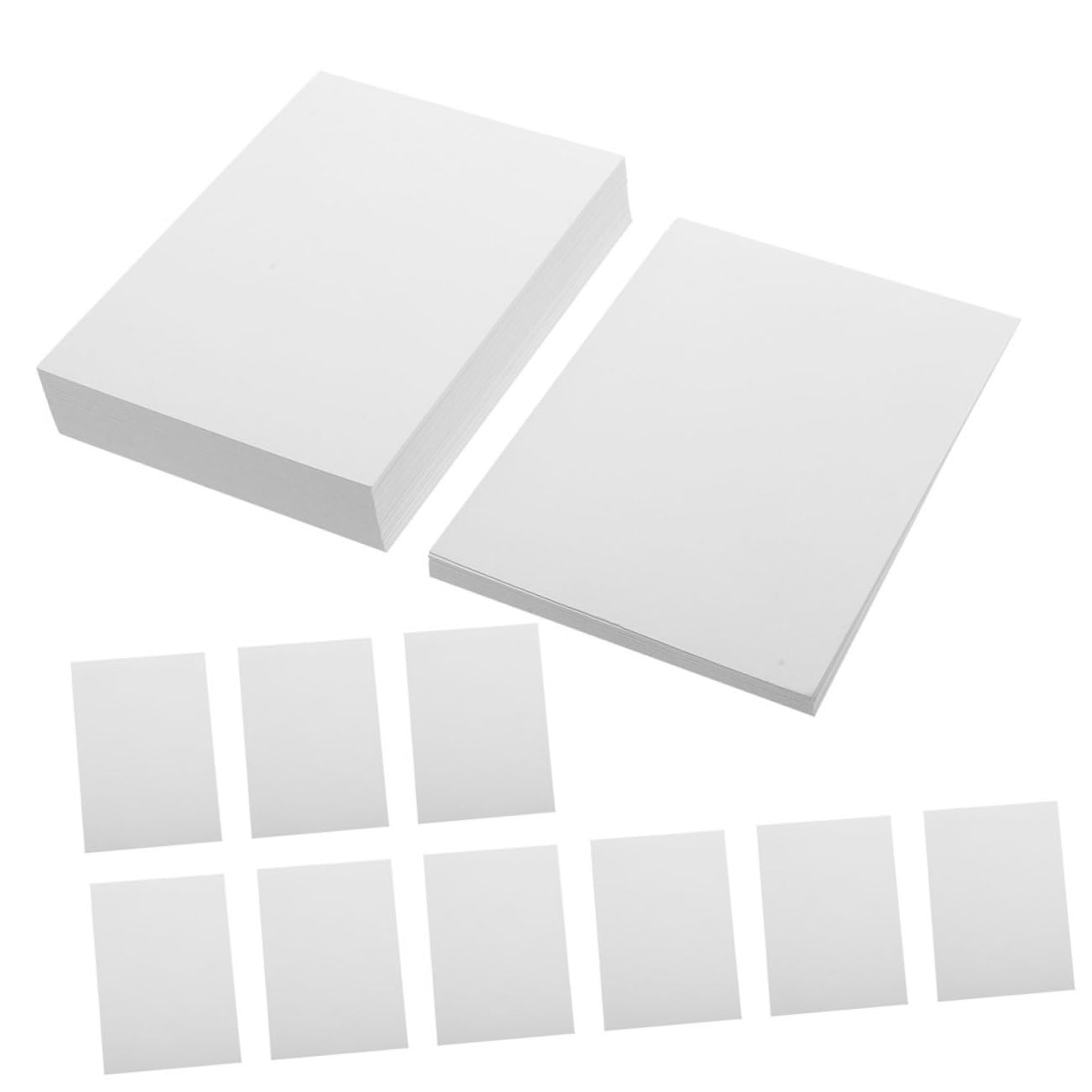 STOBOK 400blätter Fotopapier Für Fotodruck Und Diy-projekte Glatte Oberfläche Für Lebendige Farben Geeignet Für Tintenstrahldrucker Für Kunst Und Erinnerungen