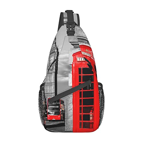 Sac de voyage décontracté motif cabine Londres pour weekend