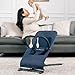Baby Delight Alpine Deluxe Portable Bouncer, Infant, 0 – 6 Months, Quilted Indigo