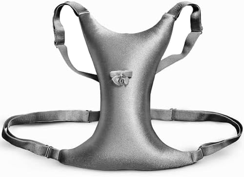 Intimia Breast Pillow for Chest Wrinkles and Side Sleeping - Chest Pillow for Wrinkle Prevention and Breast Support (Silver)