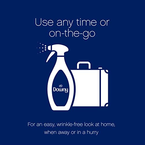 image for Downy Wrinkle Release Spray Plus, Static Remover, Odor Eliminator, Ste