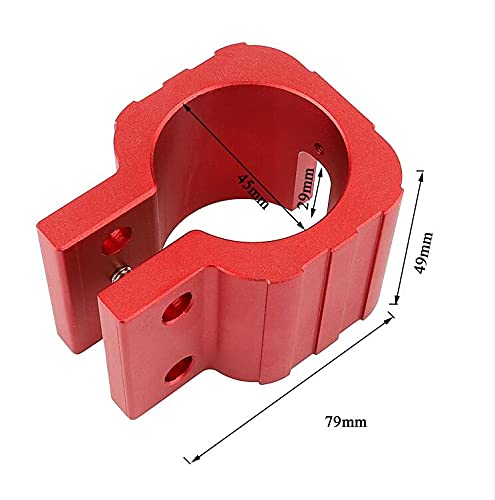 Upgraded Folding Clamp for Dualtron DT3 Spider Thunder Zero 8X 10X 11X SPEEDUAL Series Electric Scooter Rugged Lock Parts (Red)