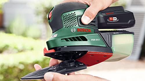 Bosch 1x Piastra Levigagelosie (per il fissaggio dei fogli abrasivi, Accessorio Levigatrici a Delta) - Immagine 5