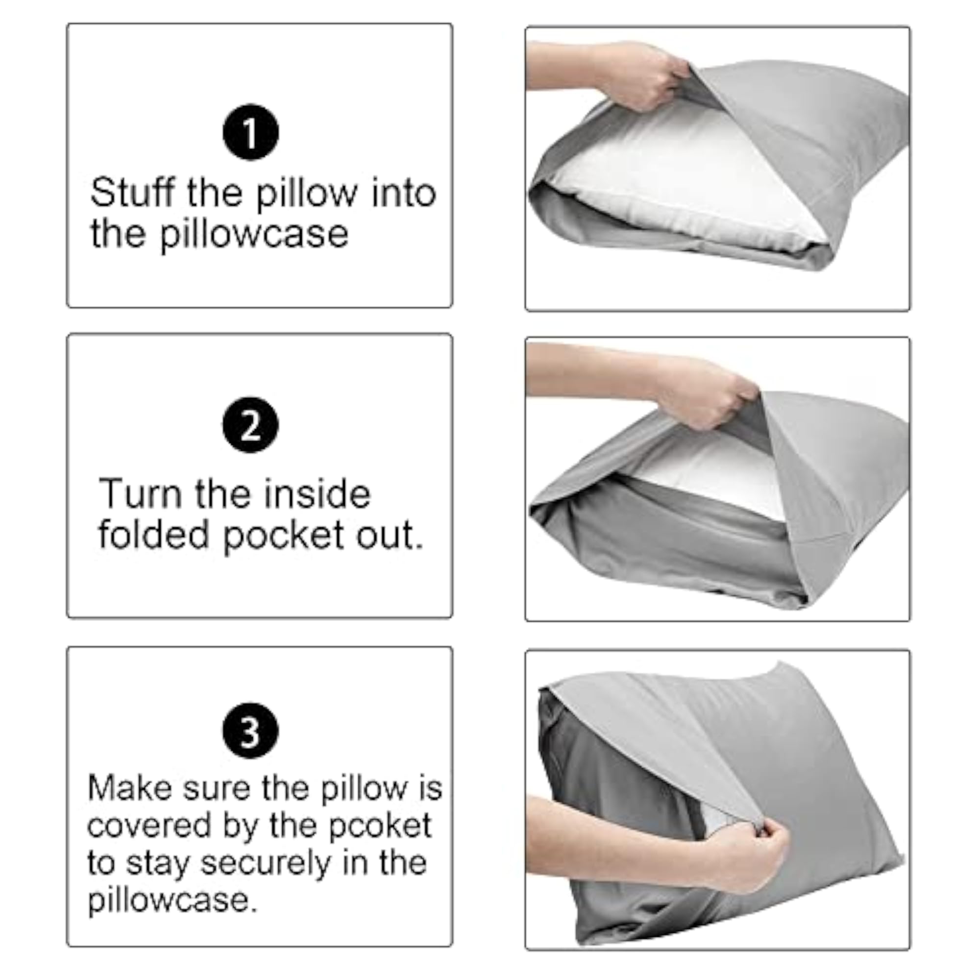 Super Soft Microfiber Body Pillow Cover