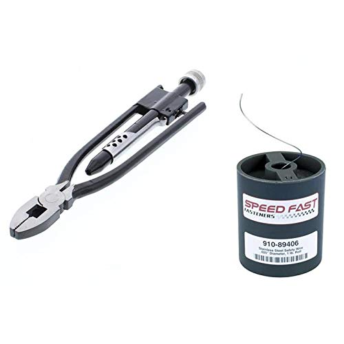 Stainless .025 Inch Safety Wire Kit with Twister Plier Tool