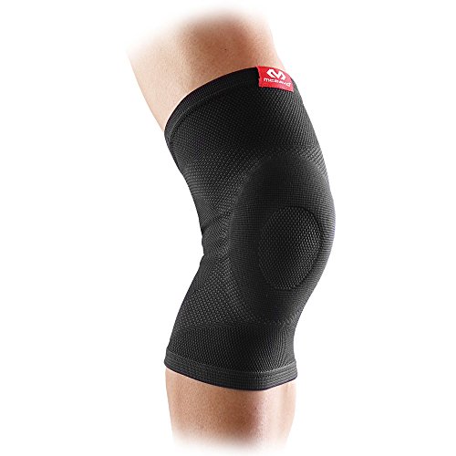 【東京ヤクルト 山田哲人選手 愛用ブランド】マクダビッド (McDavid) ひざ 膝 サポーター M5125 4WAYニットニーEP 左右兼用 圧迫 保温 パッド L ブラック スポーツ 日常生活