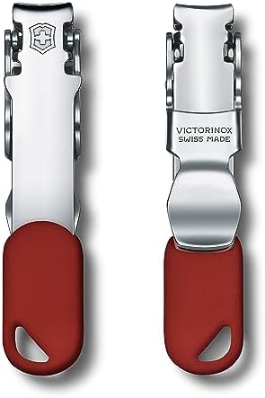 Victorinox Nagelknipser (2 Funktionen, Nagelknipser, Befestigungsöse) rot, Blister