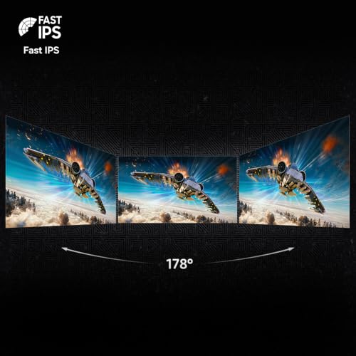 Image of Samsung Odyssey G4 Flat Monitor 25 Inch FHD (1,920 x 1,080 Resolution), 300 Hz, IPS Panel, 1ms(GTG), Display Port, HDMI, Headphone Jack, FreeSync & G-Sync (LS25HG400EWXXL, Black)
