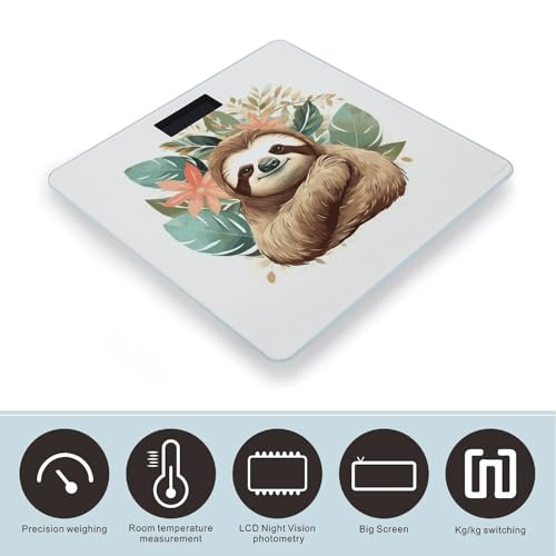 Báscula Digital de Baño con Cristal Templado miniatura 3