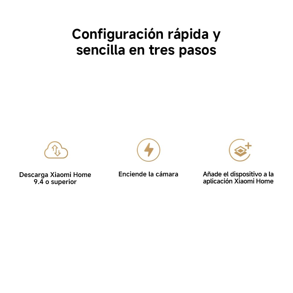 XIAOMI C500 Dual Camara Vigilancia WiFi Interior, Doble 4MP Barrera Virtual | Camara Vigilancia Detección De Personas/Mascotas, Visión Nocturna A Color Starlight, Audio Bidireccional, WiFi 6 2,4/5 GHz