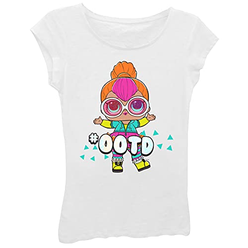 L.O.L. Surprise! Girls' Big Glee Rocker, Cosplay Club Neon Q.t. Short Sleeve T-Shirt