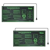 iPower 10' x 20' Waterproof Durable Seedling Heat Mat Warm Hydroponic Plant for Indoor Gardening Germination Starting, 2 Pack