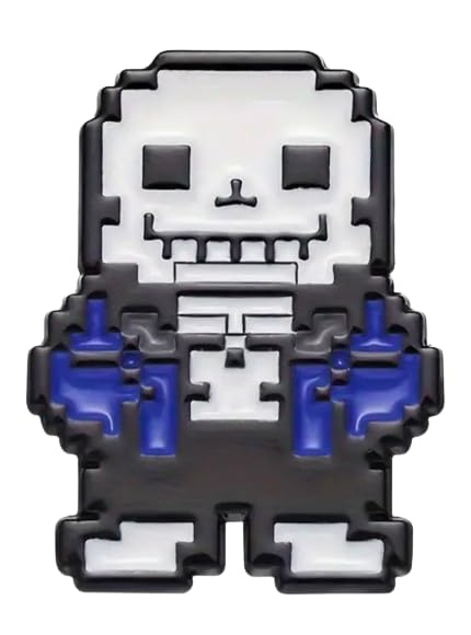 Undertale Sans and Papyrus Enamel Pin: Aesthetic Review