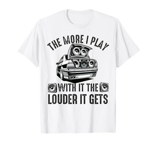 Car Stereo For Audio Installer Speakers Car Bass Funny T-Shirt