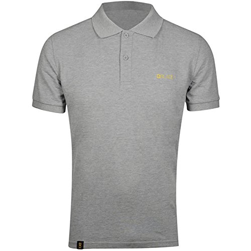 DBlade W220001 8003 10 Size Large "Piquet" Polo - Grey