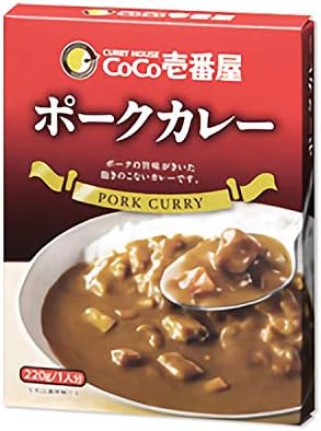 Japan CoCo Ichibanya Prepared Curry House Retort Pack Packets Rice 220g Pork