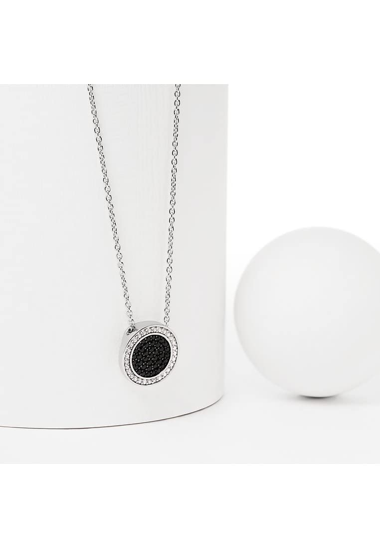 JETTE Damen-Kette 925er Silber 29 Zirkonia