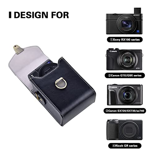 Funda de piel retro para cámaras Sony y Canon - Fernando Cortés