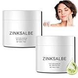 Zinksalbe Gegen Pickel, Anti Pickel Creme, Zugsalbe Pickel, Anti Pickel Creme auch für Pickel am Po und Rücken, Akne Entfernung Salbe für Männer und Frauen zu Akne Markierungen und Akne Pits (2)