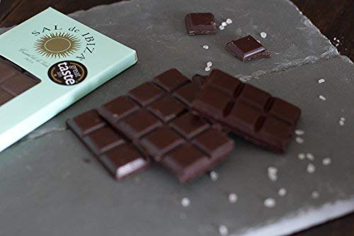 Zartbitterschokolade 70 % mit Sal de Ibiza 80g. Sal de Ibiza. 12 Stk.