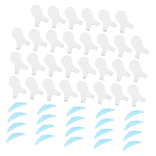 VICASKY 50pcs Lash Perm Lift Brush Set Brush Silicone Pads Easy Eyelash Perm Process