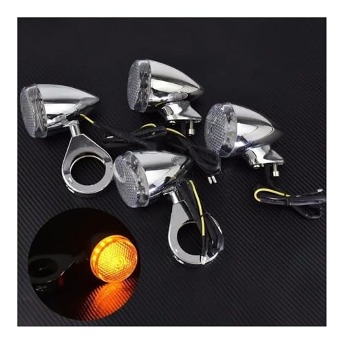 Clignotant LED moto accessoires avant arrière custom 39mm relocalisation - 4