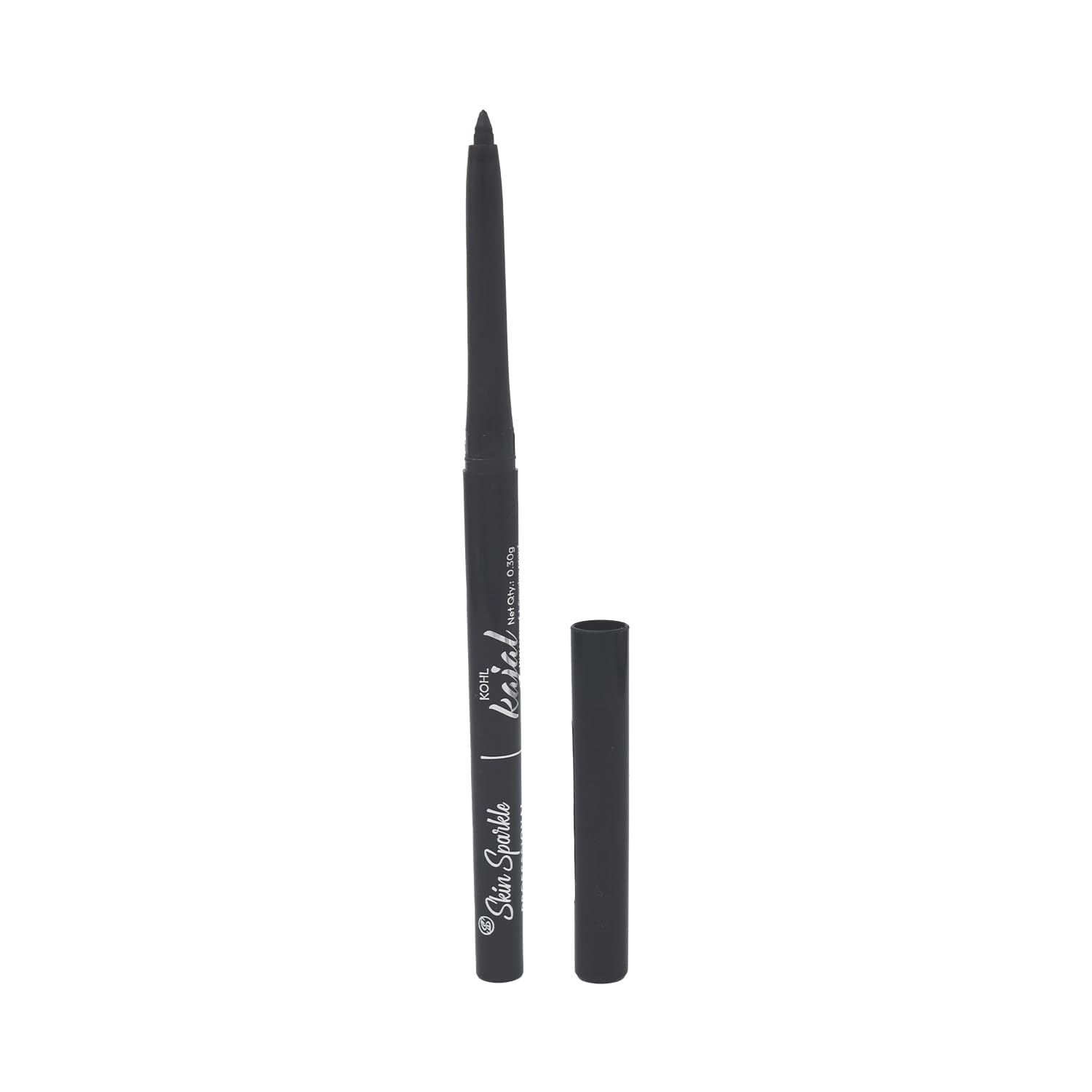 Skin Sparkle Kajal Eyeliner, Long-Lasting, Smudge-Proof, Black-picture-48