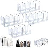 Transparenter Acryl-Magazinhalter, Schreibtisch-Ordner, dicker Aktenordner, Buchhalter für Flaschenablage, Küchendeckel, Organizer, kleine Handtasche, Clutch, Tasche, Trennwand, Geldbörsenständer (4