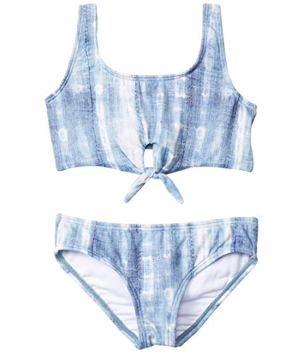 Maillot de bain fille Billabong 2 pièces bleu tankini sport nautique taille 8