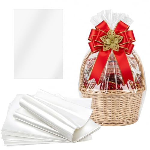 120 Pcs Shrink Wrap Bags, 14x20 Inches Heat Shrink Wrap Bags, Clear PVC Heat Shrink-Wrap Industrial Grade Shrink-Wrap -ags Transparent for Store Embellished, Gift Baskets, Shoes, Jars DIY Project