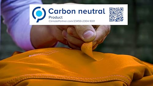 aZengear Repair Patches for Jackets, Tent, Shoe Toe, Air Mattress, Inflatables, PVC Gear - Waterproof, Self-Adhesive, Tear-Cold-Heat-Resistant, Down Puffer Coat (11 Pcs, Orange)