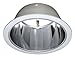 6 Open Reflector trim/trims for Par30/R30 Line Voltage Recessed Light/lighting-Fit Halo/Juno Model: JBL6-211-CL-WH