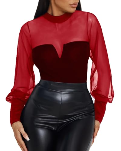 トップス KISHIMEN LOGO SHEER TOP / Red HAENGNAE KISHIMEN LOGO SHEER TOP / Red HAENGNAE - メルカリ