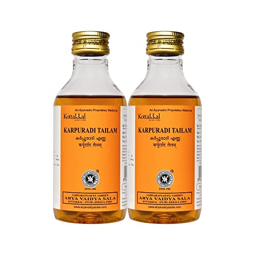 Image of Kottakkal ayurveda Karpuradi Tailam, Enriched With Goodness of Karpura - Pack of 1 (200ml)