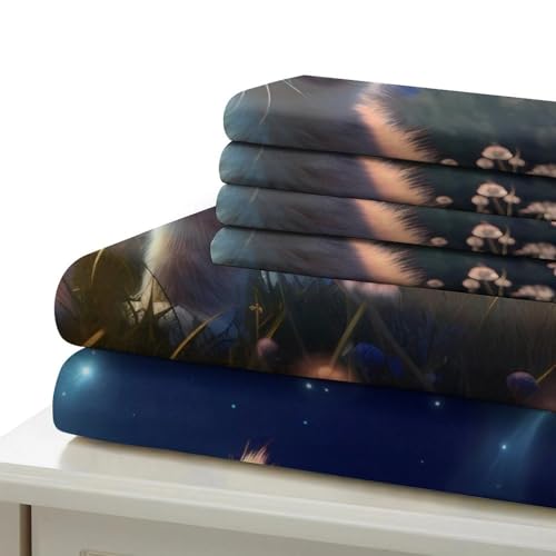 Parure de lit chatons pour chambre de fille et enfant 3D - 7