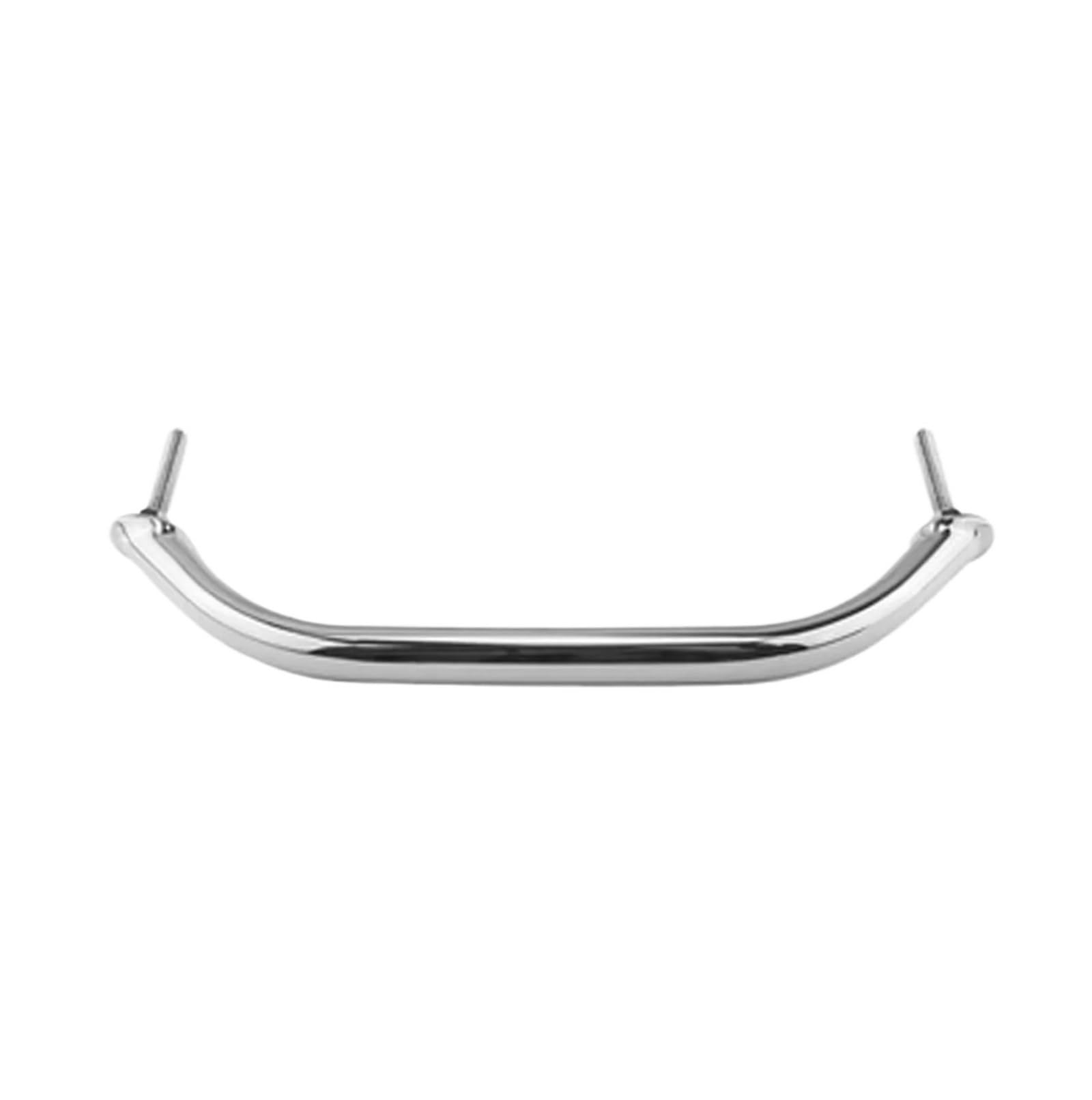 Barras de Apoyo para baños Manija de Agarre de Grado Marino para riel de Puerta, Barra de Agarre con Perno, escotilla de Barco, yate, herrajes para baño Marino(410mm)