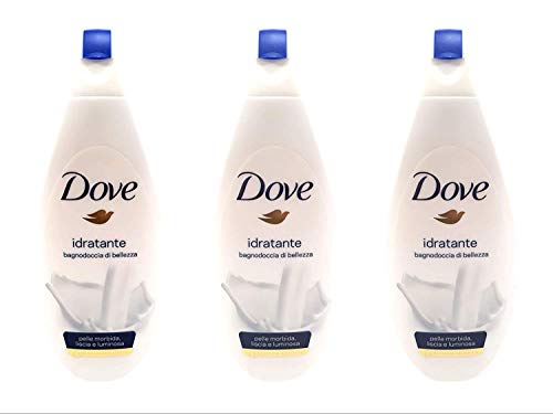 Dove Deeply Nourishing Body Wash, 16.9 Fluid Ounce / 500 ml (Pack of 3) International Version