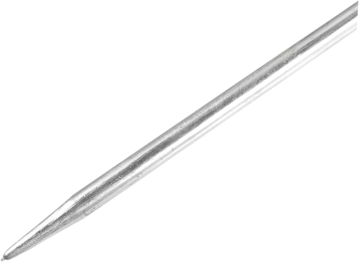 2pcs Galvanized Grounding Rods Iron Grounding for Electrical Systems Easy to Install for Antennas Home and Garden Safety