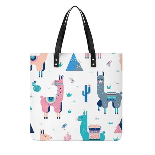 Sac à main pour femme grand format grand cabas bandoulière Alapa Et Rose
