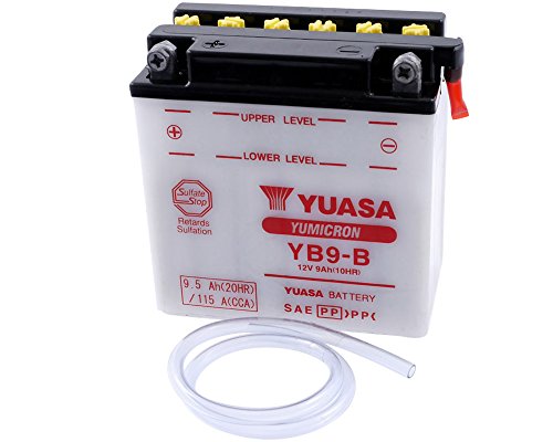  Batteria YUASA - YB9-B per PIAGGIO Vespa ET4, LX, PX 150 ccm