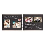 Libro de visitas para la recepción de bodas - Libro de visitas con para la lista de invitados, libros de boda para firmar por invitados, para cumpleaños, despedidas de soltera y