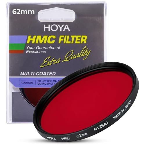 Hoya 62mm HMC Screw-in Filter - Red