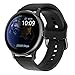 Produktbild HQPCAHL Smartwatch, Fitnessuhr 1.2 Zoll Voll Touchscreen Fitness Tracker Mit Pulsmesser Und Schlafanalyse, Musiksteuerung, Kamerasteuerung, Sport Armbanduhr Für Damen Herren Für Ios Android,Schwarz