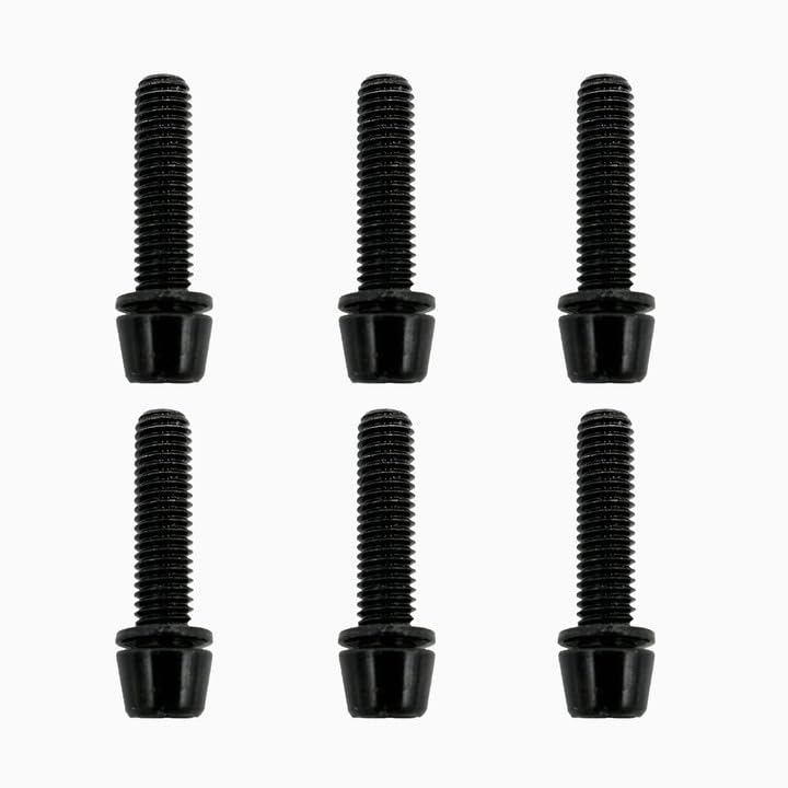 6PCS M5x18mm Bike Stem Bolts Allen - Hex Head Screws for BMX MTB Road Bike Mountain Bicycle Folding Stem/Fork/Handlebar