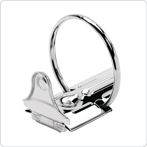 Cardinal Binder ClearVue, Round Rings, 2-Inch Spine, 475-Sheet Capacity, Customizable Non-Stick Covers, Letter Size, White, Archival Safe, PVC-Free, Two Interior Pockets, Ideal for image 8