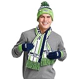 FOCO Seattle Seahawks NFL Snow Stealer Cold Weather Set