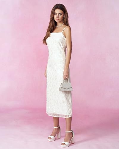 Image of High Heels Chunky Platform Heels for Women Ankle Strap Comfy Open Toe Block Heeled Sandals Party Prom Wedding Dress Pumps