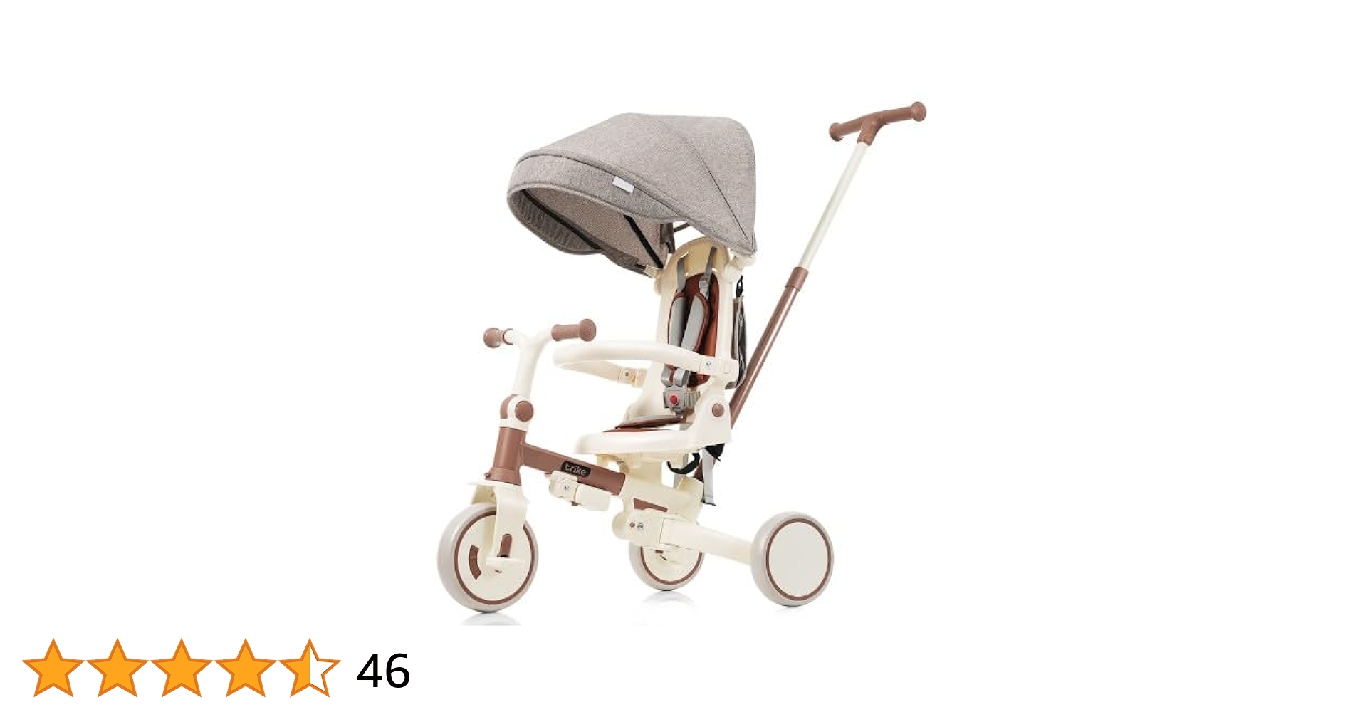 多機能三輪車 1-5歳 幼児用  軽量 組み立て簡単 ベビーカー兼用 自転車 Amazon.co.jp: HZDMJ 3in1ベビーカー 折りたたみ三輪車 押し車